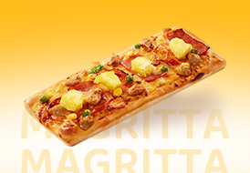 超級肉多多方形披薩